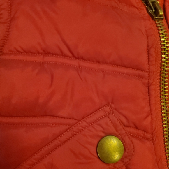 Red Marron puffer vest. Urban behavior. Size small - Picture 5 of 8